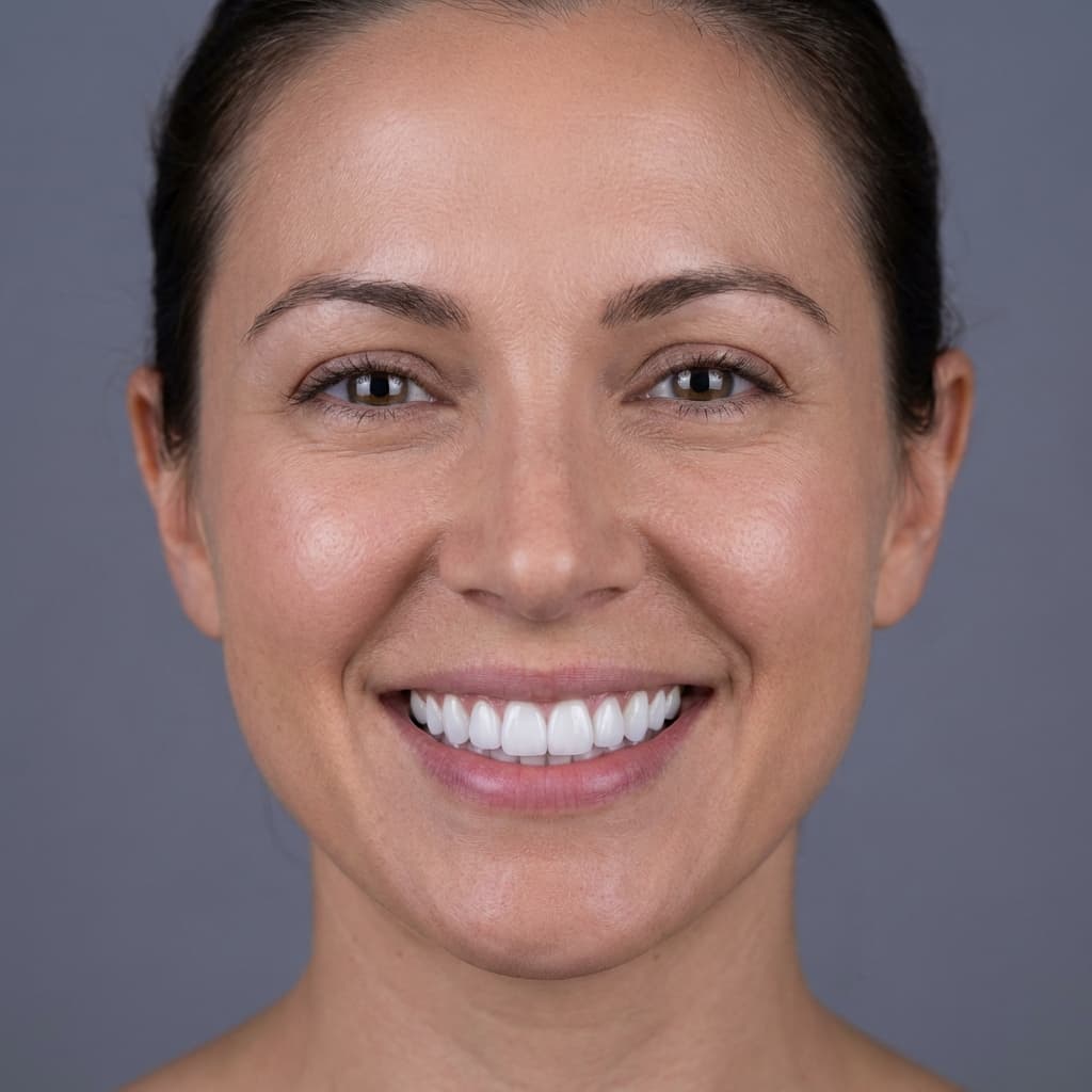 Depois - Sorriso transformado