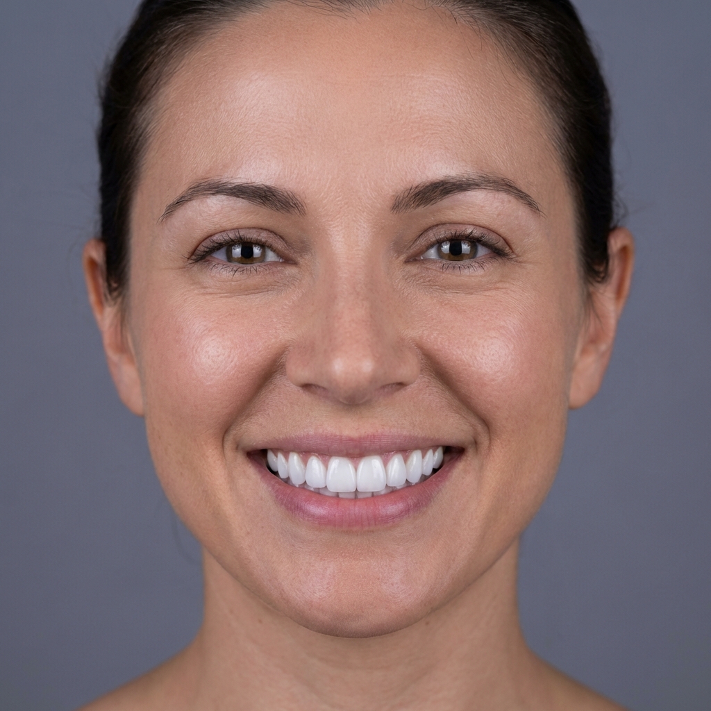 Depois - Sorriso transformado